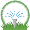 Lawn Care Icon Circle